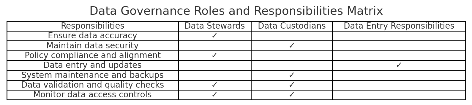 Article 3.DG Roles and Responsibilities