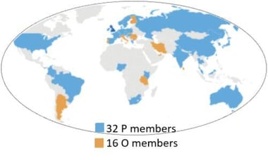 ISO Member Globe