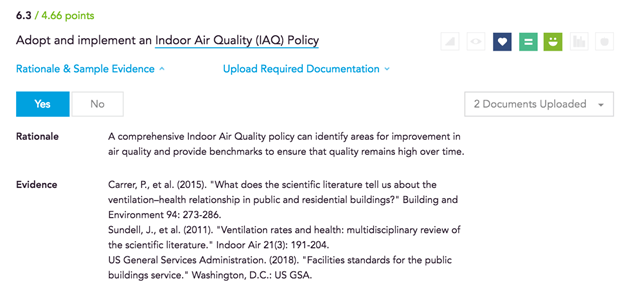 IAQ policy