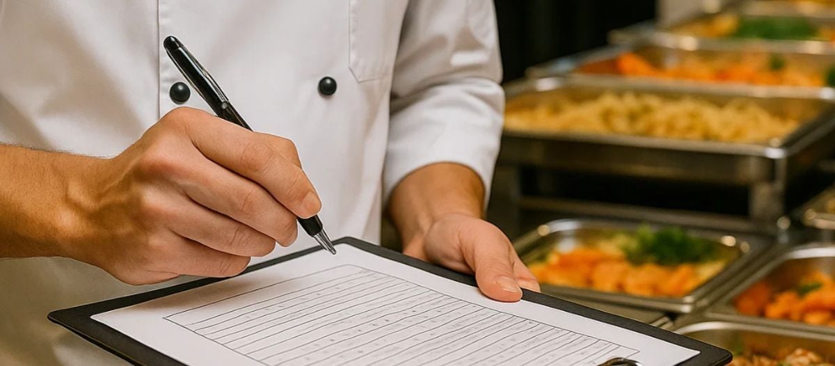 Using real-time insight to influence sustainable kitchen operations