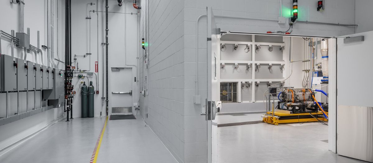 Building flexibility into engine propulsion test labs