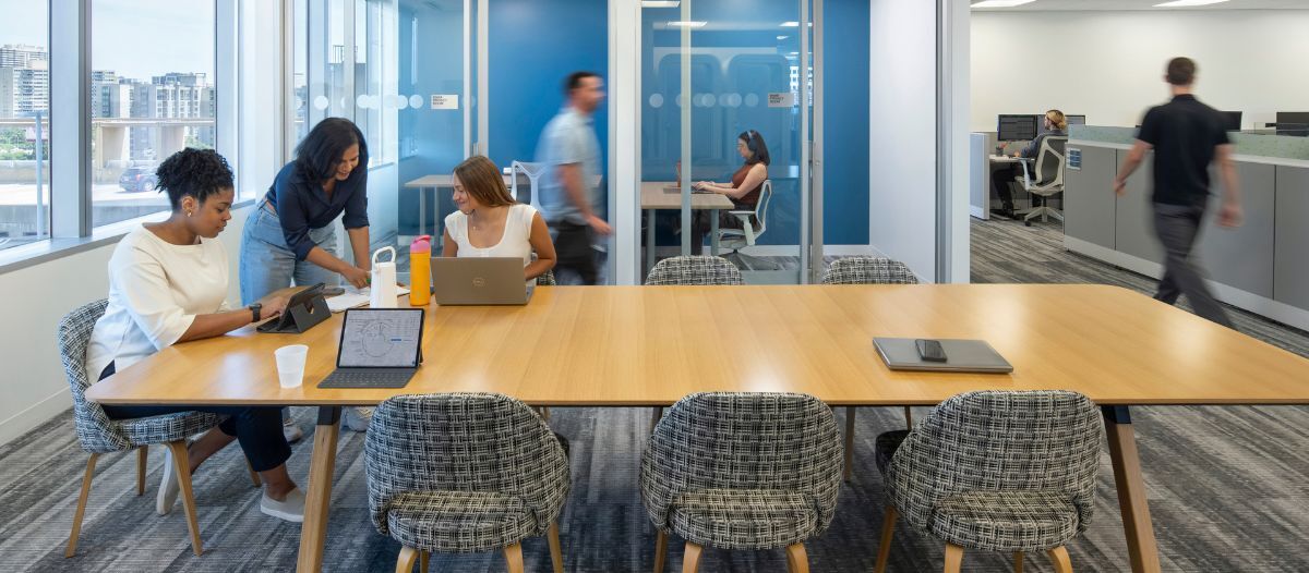 Reshaping spaces for how business is done