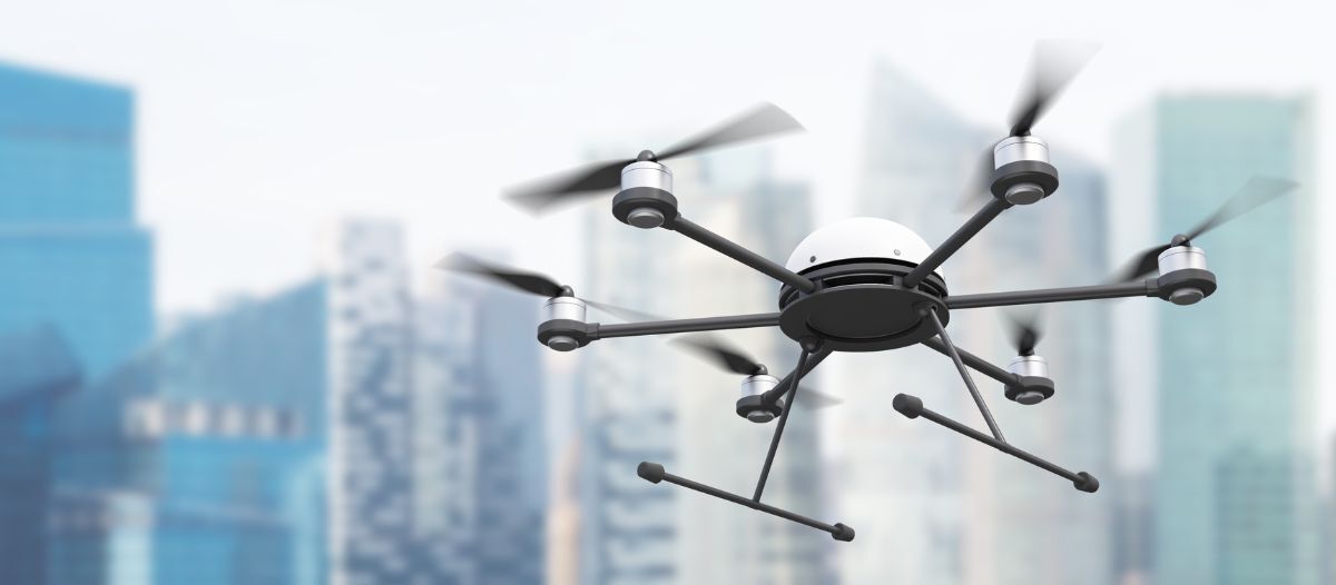 Using drones to evaluate a building enclosure